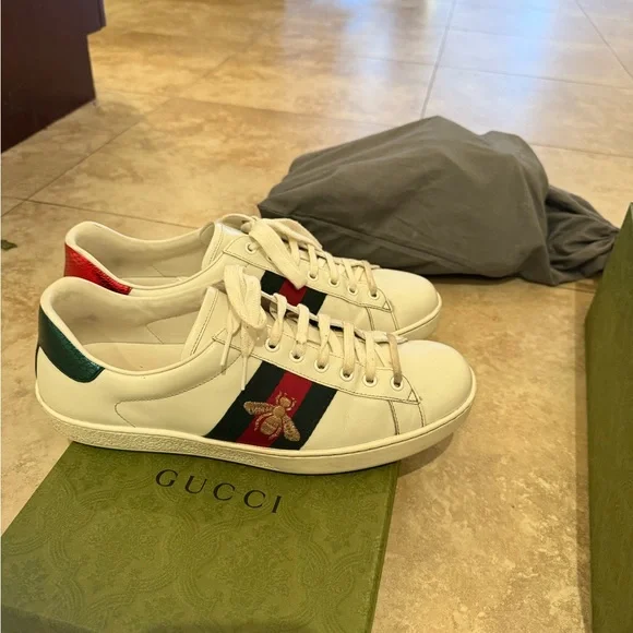 Gucci Men s White Sneakers